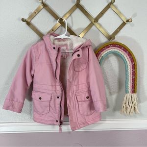 Cat & Jack Girls Lined Hooded Jacket
